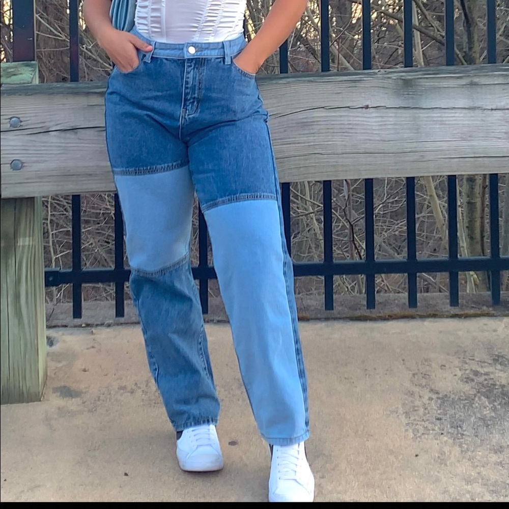 Patchwork Jeans - image 1